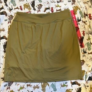 Olive Green Skort